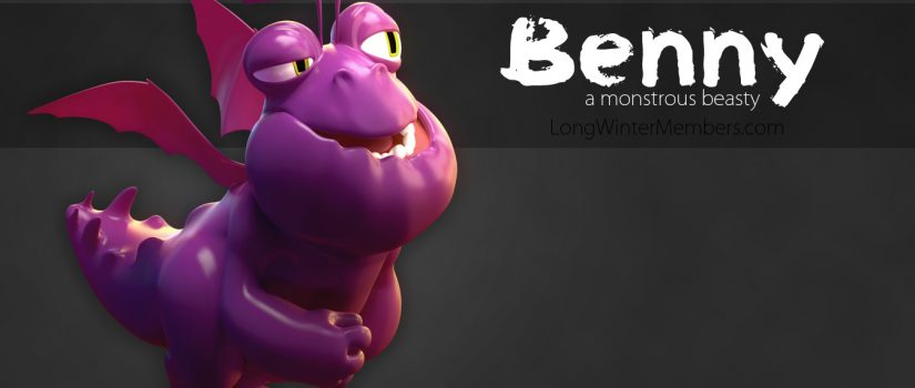 New Character | Benny! Benny_Cover_flying